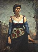 Jean Baptiste Camille  Corot, Agostina2